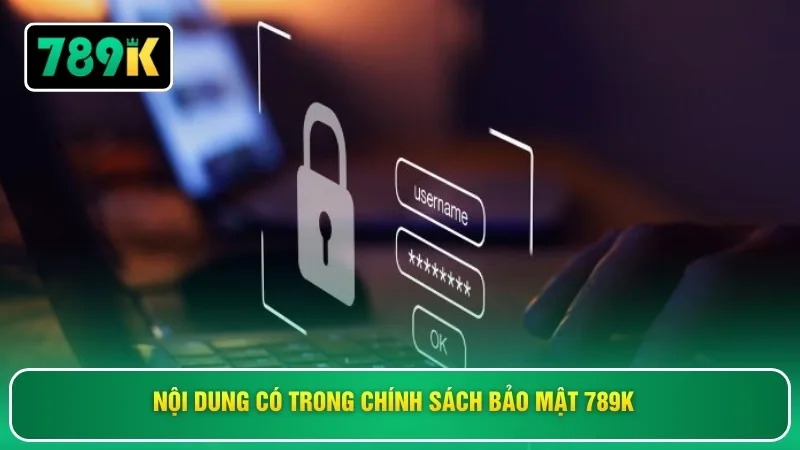 Nội dung có trong chính sách bảo mật 789K